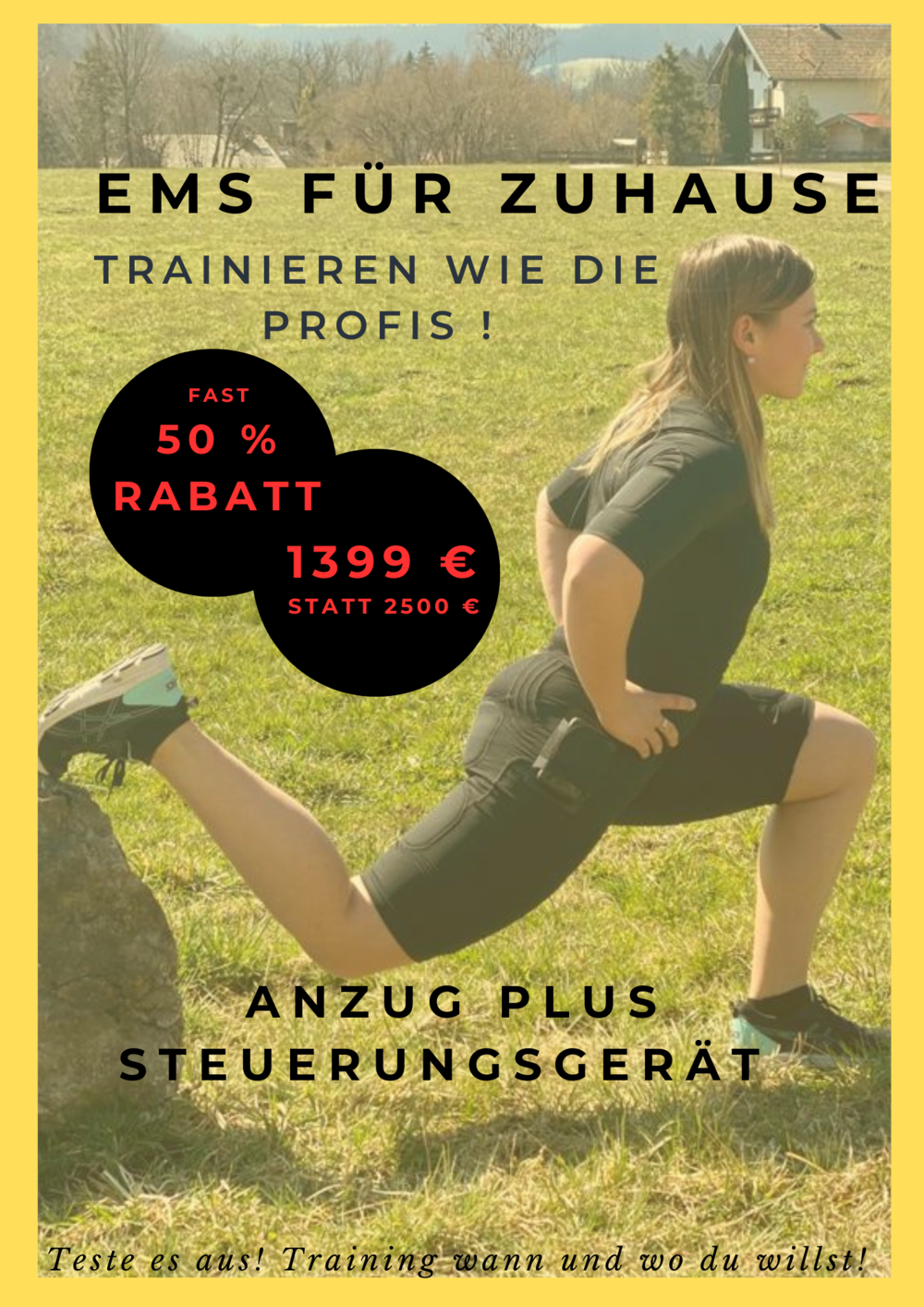 EMS HOME ANZUG + STEUERUNGSGERÄT